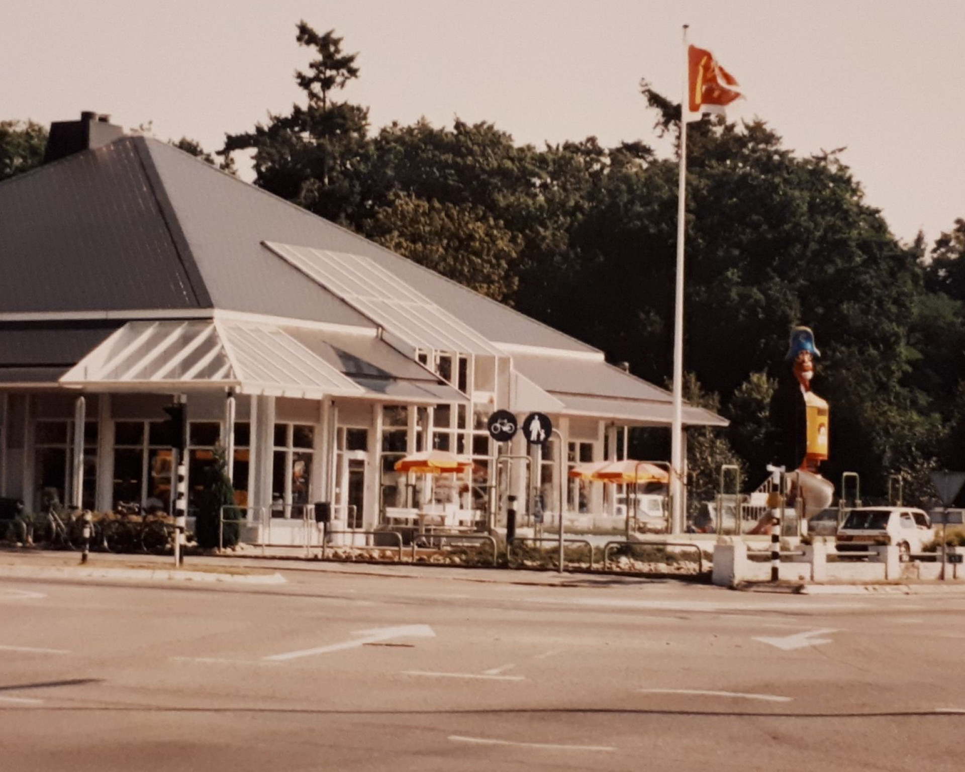 Oude foto Mc Donalds Huis ter Heide